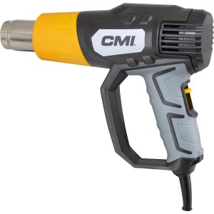 CMI Hőlégfúvó C-HLP-2000 H fúvókákkal és kaparóval, 2000W, festék eltávolításához és ragasztók lágyításához.