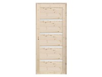 Radex beltéri fenyő ajtó VICO 4 üveges jobbos 75 cm x 210 cm
