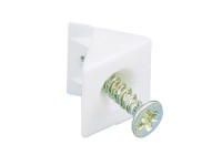 Hátfalösszekötő RV 8 műanyag fehér 20 darab Hátfalösszekötő RV 8 műanyag fehér 20 darab