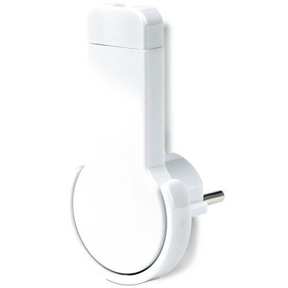 Lapos csatlakozó, fehér