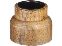 Mica Decorations Tartan gyertyatartó barna 6,5 cm x 7,5 cm Mica Decorations Tartan gyertyatartó barna 6,5 cm x 7,5 cm