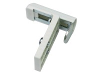 Gardinia univerzális tartókonzol fém fehér 2 darabos csomag Gardinia univerzális tartókonzol fém fehér 2 darabos csomag