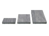 Térkő citytop grande kombi grafit-ezüst 6 cm