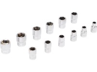 Dugókulcskészlet belső hatlapú 12 részes 3/8 Dugókulcskészlet belső hatlapú 12 részes 3/8