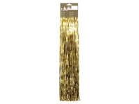 Lametta függöny 50 cm 300 db csík arany Lametta függöny 50 cm 300 db csík arany