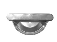 Univerzális ereszcsatorna-végzáró RG 75 natúr alumínium