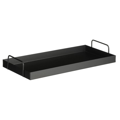 Mica Decorations Lita tálca 43 cm x 21 cm x 6,5 cm Fekete