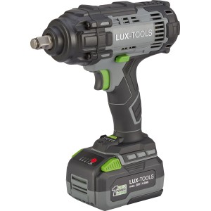 LUX akkus ütvecsavarozó A-SSR-20 Solo, 1PowerSystem, szürke/fekete. Akkus csavarhúzó nagy nyomatékokhoz.