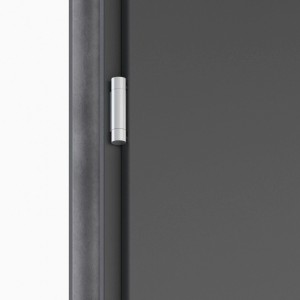 O.K.Doors kültéri fém bejárati ajtó Tytan antracit 97 cm x 100 cm jobb