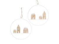 Boltze felakasztható dísz  32 cm x 30 cm többféle változatban