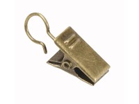 Függönycsipesz óarany szín 10 db