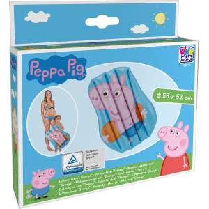 A Happy People Peppa Pig George gyerekmatrac csomagolása, 58x52 cm. George mintás.