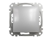 Új Sedna Váltókapcsoló rugós bekötés 10AX alumínium