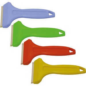 Sonneck jégkaparó, 17 cm, műanyagból, különböző színekben (kék, zöld, piros, sárga).