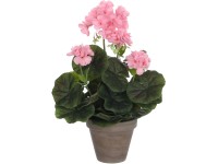 Mica Decorations rózsaszín gólyaorr magasság 34 cm átmérő 20 cm Stan cserépben