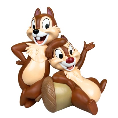 Chip és Dale kerti figura