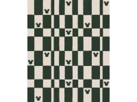 Komar nemszőtt fotótapéta Disney Mickey Mouse Green Chess rózsaszín-zöld