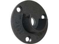 Gardinia Industrial Home fali tartó 25 mm átmérő fekete