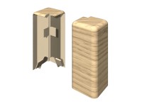 Egger külső sarok kocka 6 cm tölgy világos 2 db Egger külső sarok kocka 6 cm tölgy világos 2 db