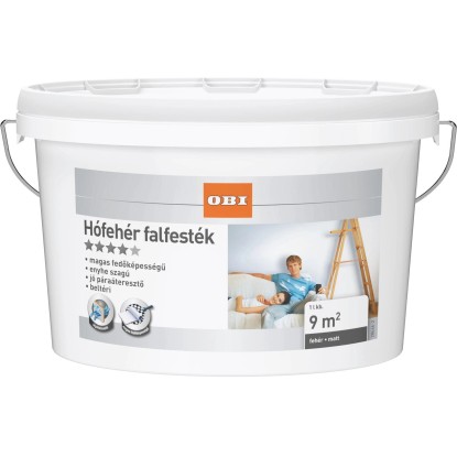 OBI diszperziós falfesték hófehér 1 l