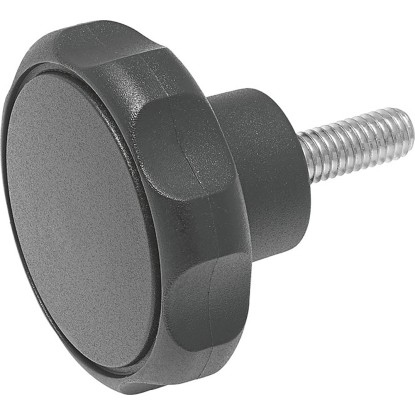 Csillagcsavar M8 x 20 mm fehér horganyzott/fekete - súlyra