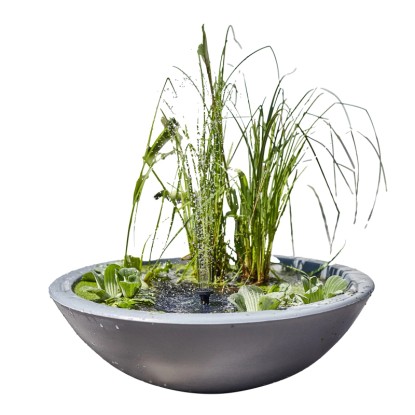 Heissner napelemes vízikert Lotusgarden