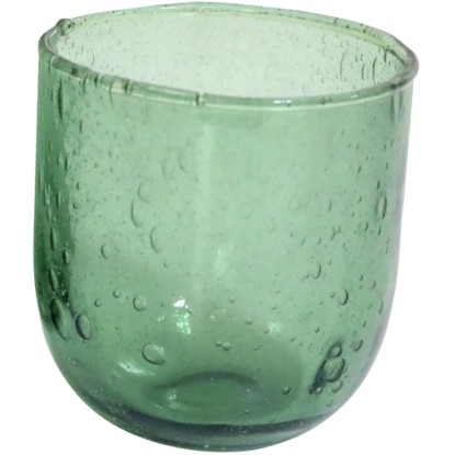 Boltze Boble mécsestartó 12 cm x 12 cm zöld