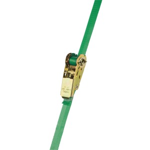 LUX Rögzítő heveder racsnival, kétrészes, karabiner kampókkal, 25 mm x 5 m.