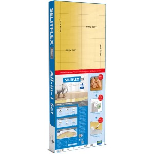 Selitflex Thermo-Trittschalldämmung 10mm, 6m² Aquastoppal. Szigetelő alátét laminált és parketta alá.