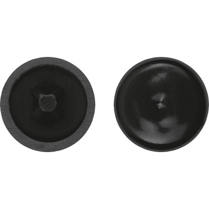 LUX takarósapka PZ3 műanyag fekete 30 darab