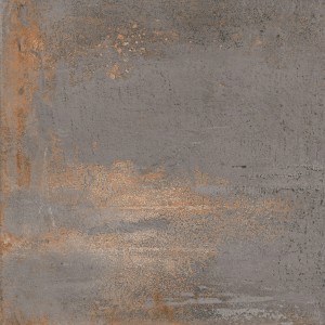 Metallic Rusty porcelán teraszlap, 60x60 cm, matt felület.