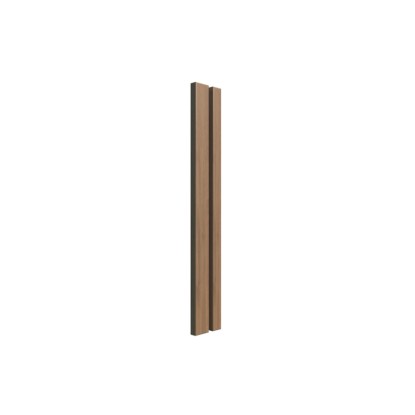 Salerno felső szekrény takaróléce 71 cm x 5 + 71 cm x 3 cm matt tobacco