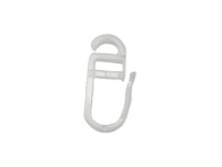 Ráncoló horog karikához natúr