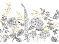 Komar nemszőtt fotótapéta Bumble Bee 400 cm x 260 cm