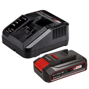 Einhell 18V 2,5 Ah akkumulátor töltővel akkus ütvefúróhoz.