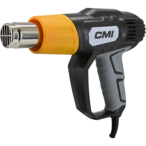 CMI Hőlégfúvó C-HLP-2000 H, 2000W, fúvókákkal és spaklival a festék eltávolításához.