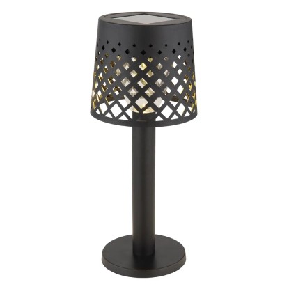 Solar Globo asztali lámpa fekete