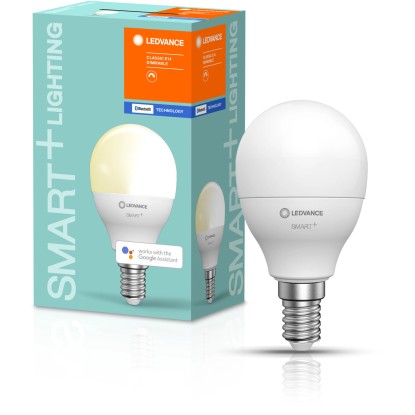 Ledvance Smart+ Bluetooth LED-lámpa cseppalak E14/6W 470 lm melegfehér dimmelhet
