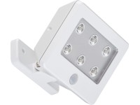 Briloner Lero LED-es kültéri lámpa mozgásérzékelővel fehér