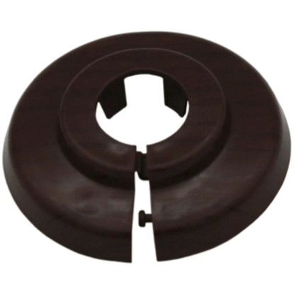 1 Minute műanyag szimpla csőrózsa mahagóni 18 mm 2 db / csomag