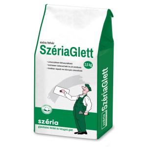 Zsák SzériaGlett speciális glett, 2,5 kg, univerzális használat.
