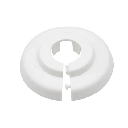 1 Minute műanyag szimpla csőrózsa fehér 18 mm 2 db / csomag