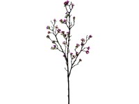 Flower Power Kunstfloristik bogyós ág 100 cm lila