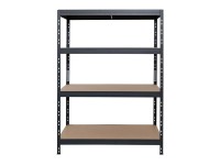 AR Shelving Rivet polcállvány 180x120x60 cm 4 polc antracit FSC® AR Shelving Rivet polcállvány 180x120x60 cm 4 polc antracit FSC®