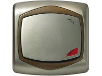 Mentavill kapcsoló Ton 106j alternatív jelzőfényes szatén