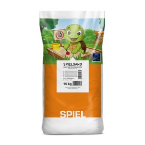 Extra játszóhomok 15 kg-os zsákban, teknősbéka mintával, kutya- és macskariasztó, homokozókba.