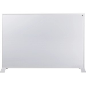 Fehér WiFi infravörös panel fűtőtest Odda 540 W, elektromos radiátor lábakkal.