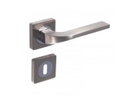 Style light szatén/króm rozettás NZ ajtókilincs