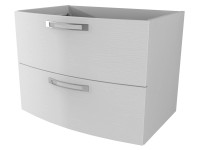 Mosdóalsószekrény 74 cm fehér kőris