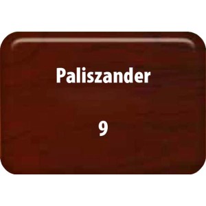 Színminta Palisander No. 9 időjárásálló festékhez.